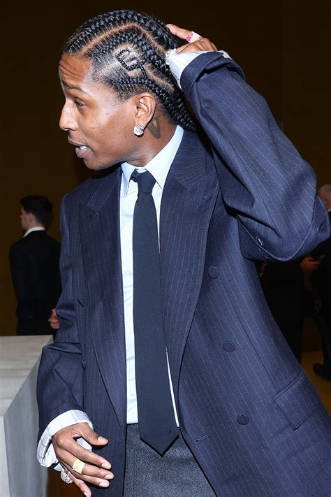 gucci braids|ASAP Rocky Has Gucci Logo Braided Into His Hair.